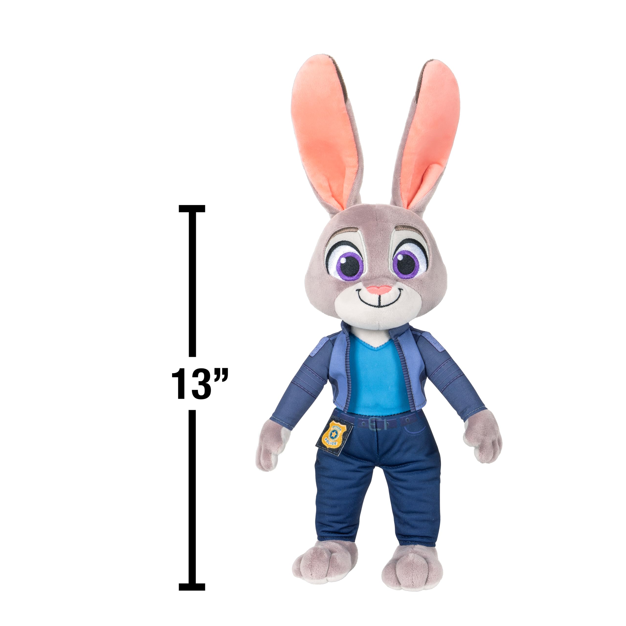 Amazon.com: Disney's Zootopia 2 14” Feature Plush Judy Hopps - 10+